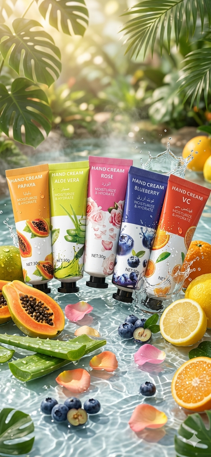 Fragrance hand cream set