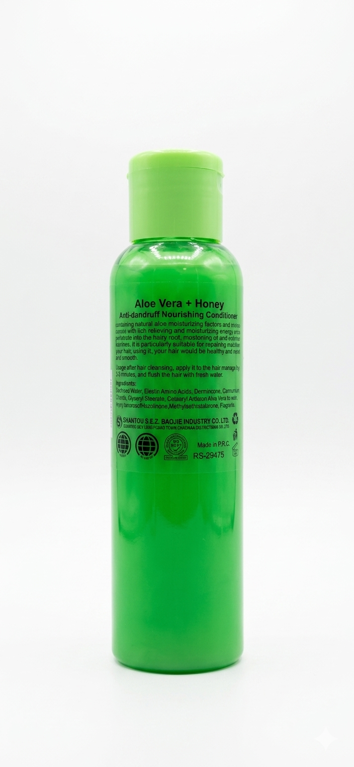 Aloe Vera and honey shampoo and conditioner