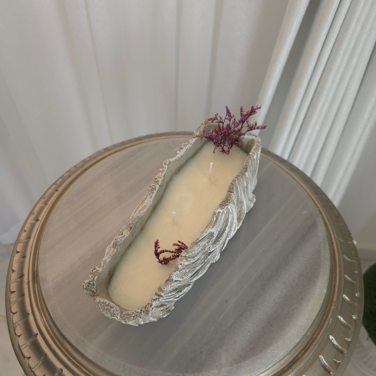 ABAQ Handmade Scented Candle – Two Wicks