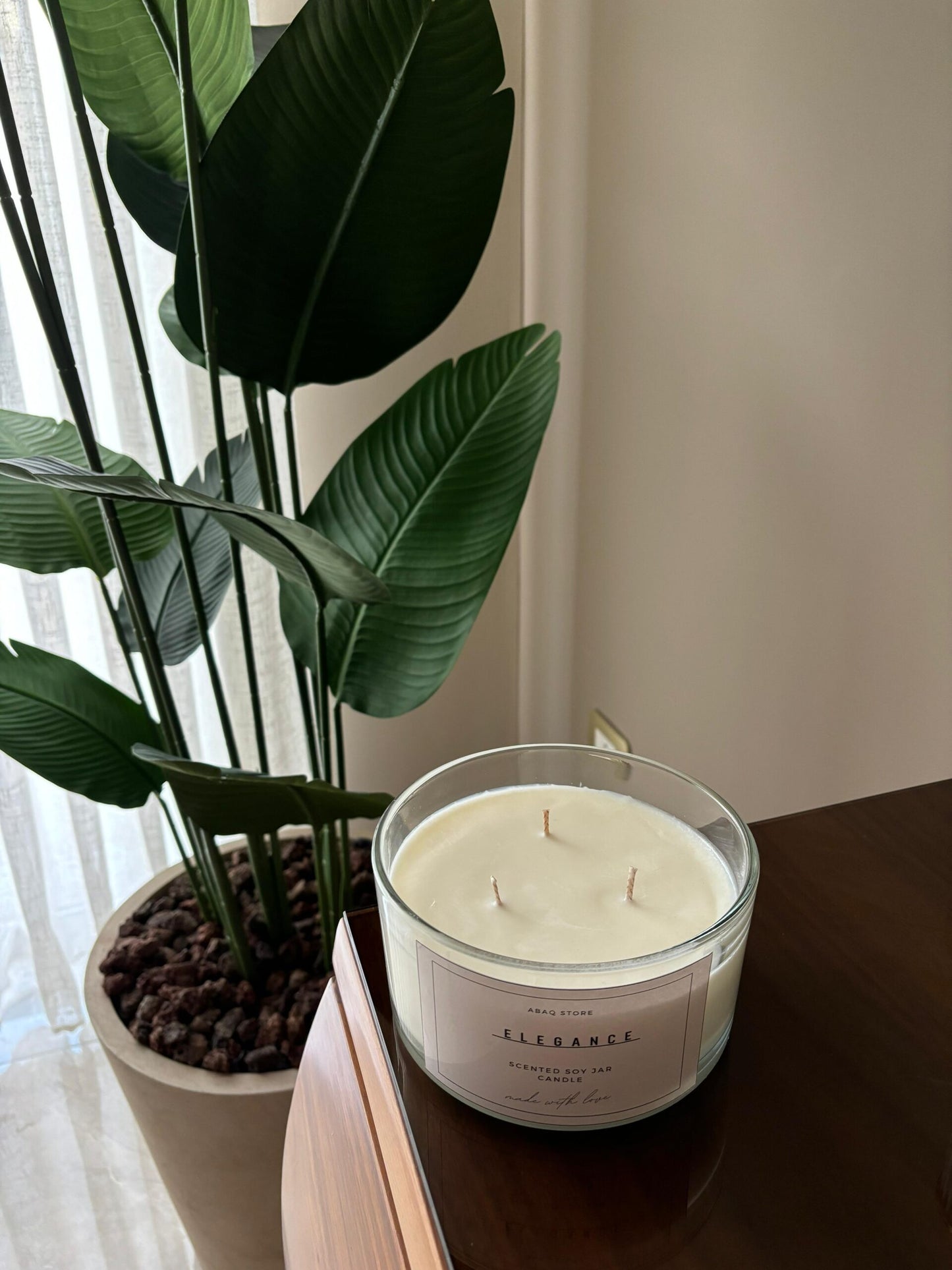 Elegance large Candle jar