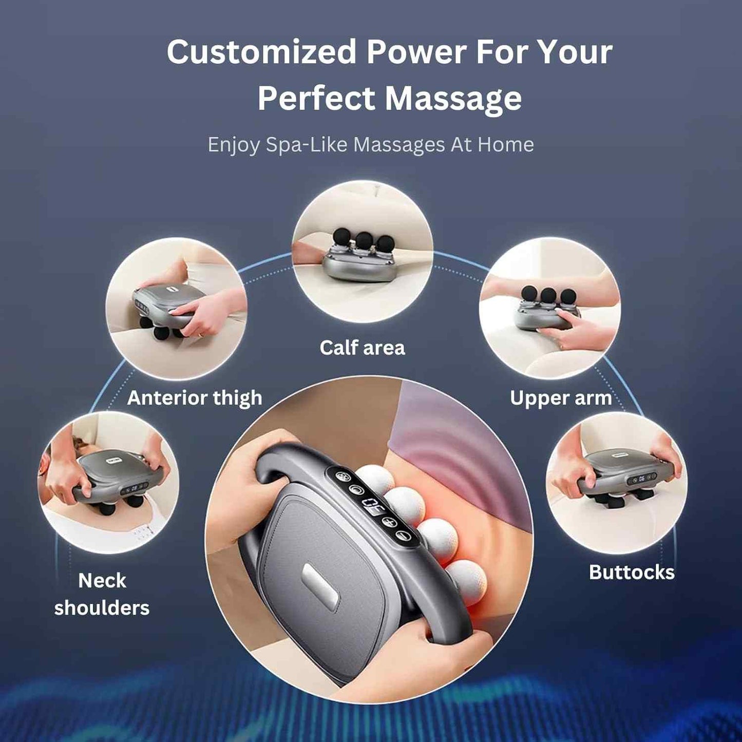 8-Head Massage Gun