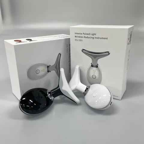 Rechargeable LED Facial And Neck Massager