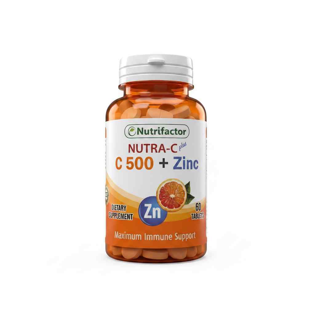 NUTRA-C – مكمل فيتامين C وتعزيز المناعة | Vitamin C Immunity & Glow Supplement