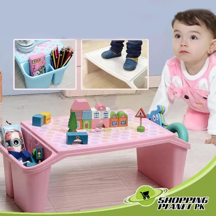 طاولة بلاستيك أرضية للأطفال