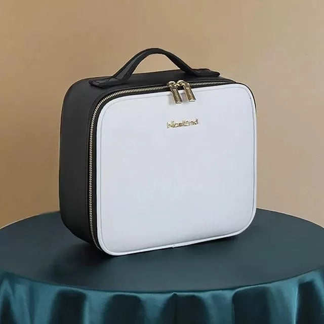 حقيبة مكياج LED مضاءة مع مرآة