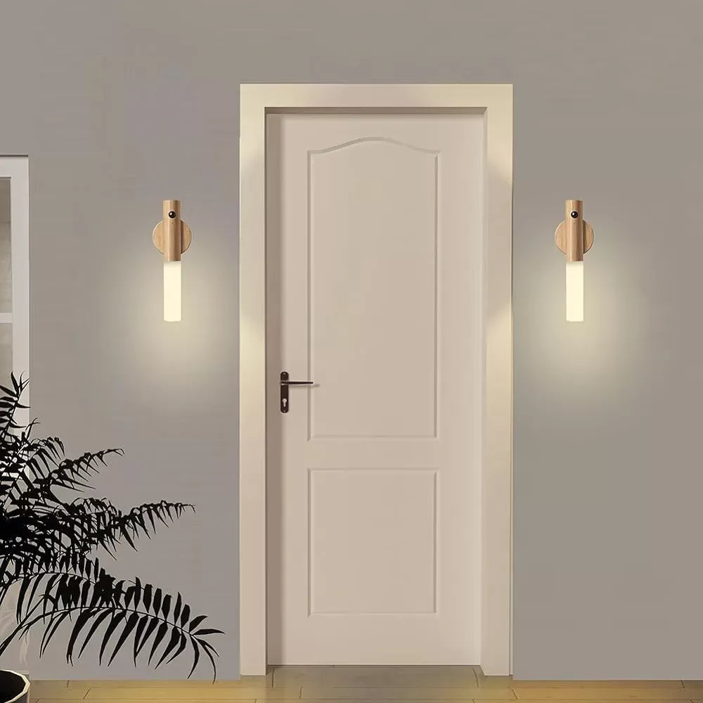 مصباح حائط LED ذكي بتصميم عصا قابل لاعادة الشحن