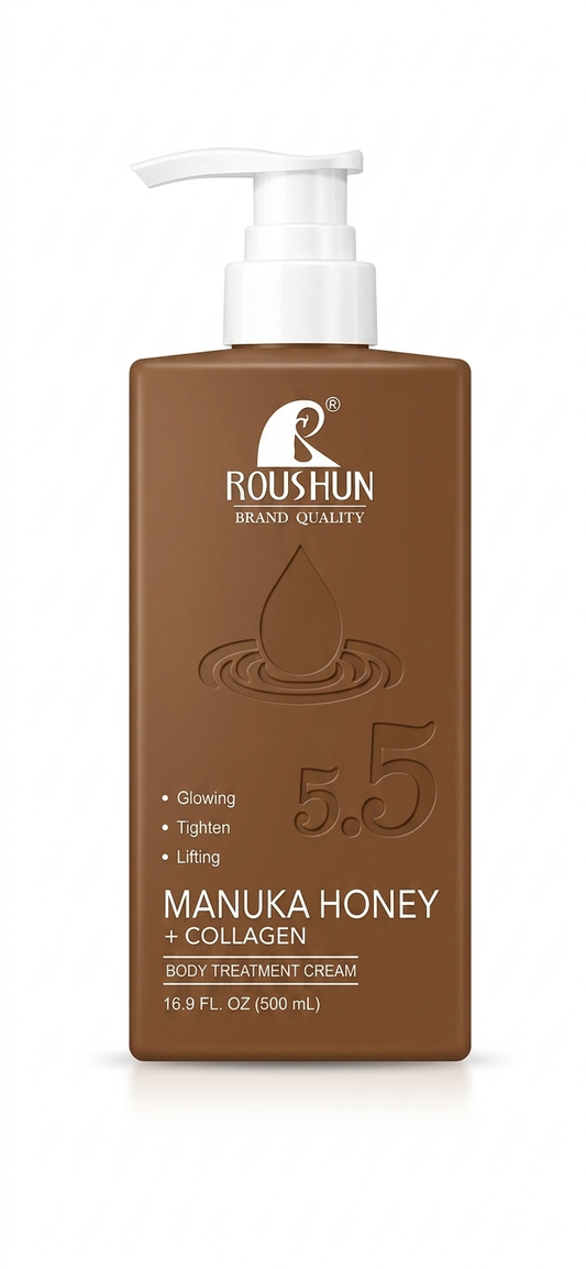 Roushan manuka honey +collagen body treatment cream
