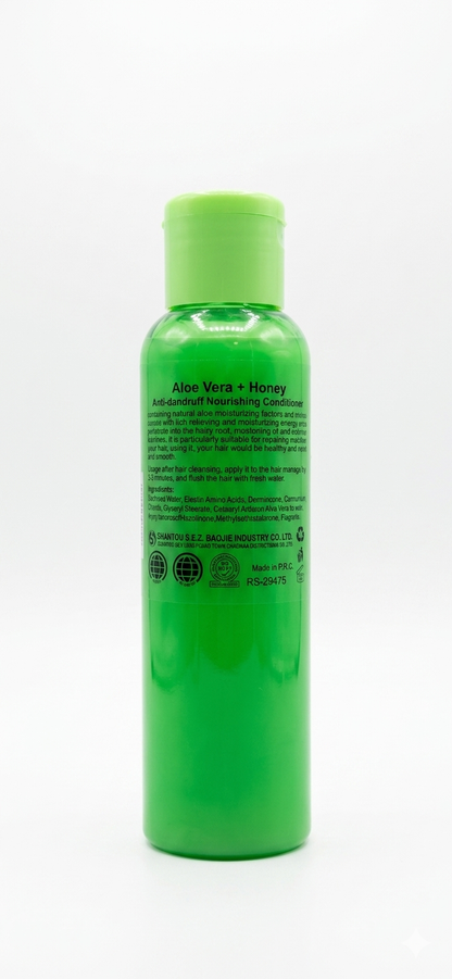 Aloe Vera and honey shampoo and conditioner