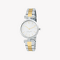 Pierre Cardin Women's Silver & Gold Watch, Silver Dial | Cmd.3510