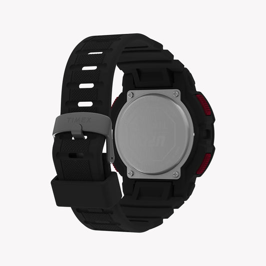 Timex Men's Black Digital Watch, Resin Case | Tw5m59600-1