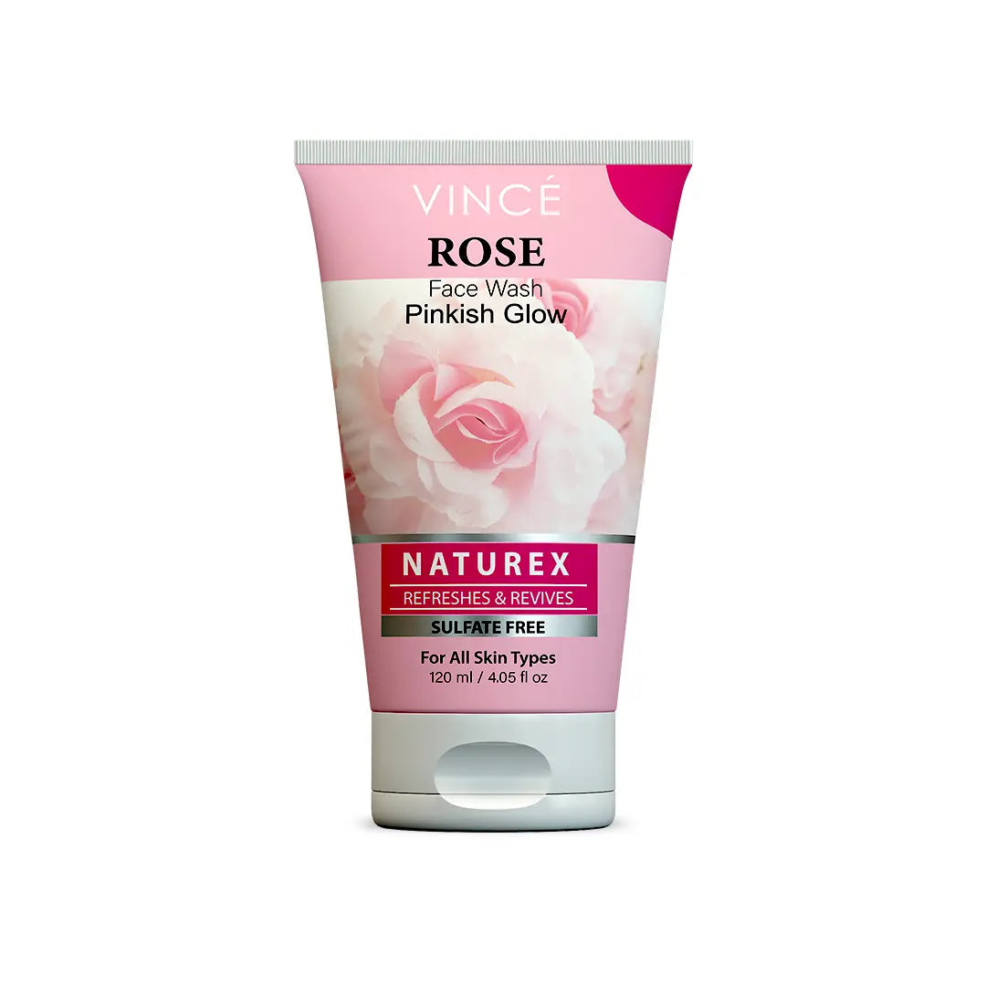 Rose face wash sulfate free