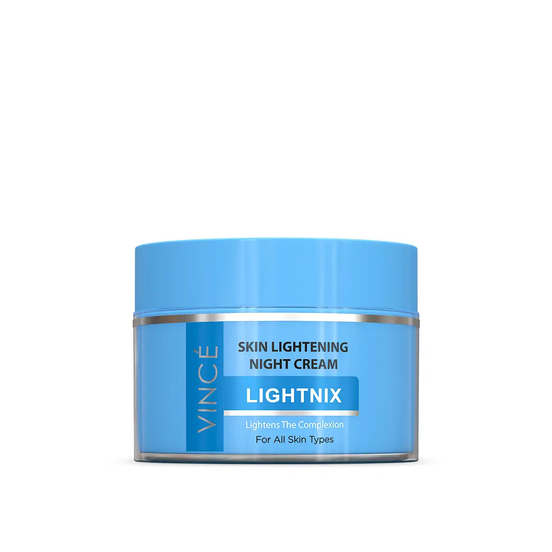 Skin lightening night face cream