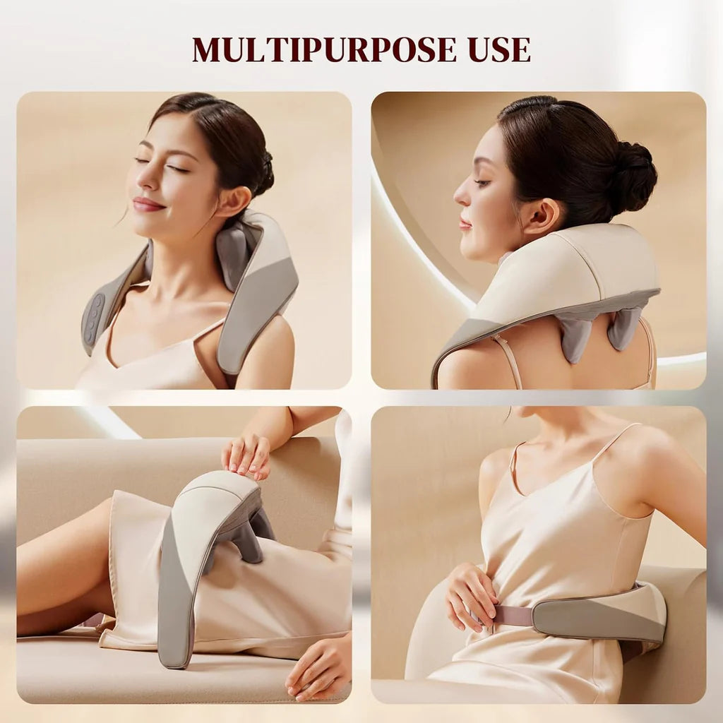 Neck and Back Massager with Heat