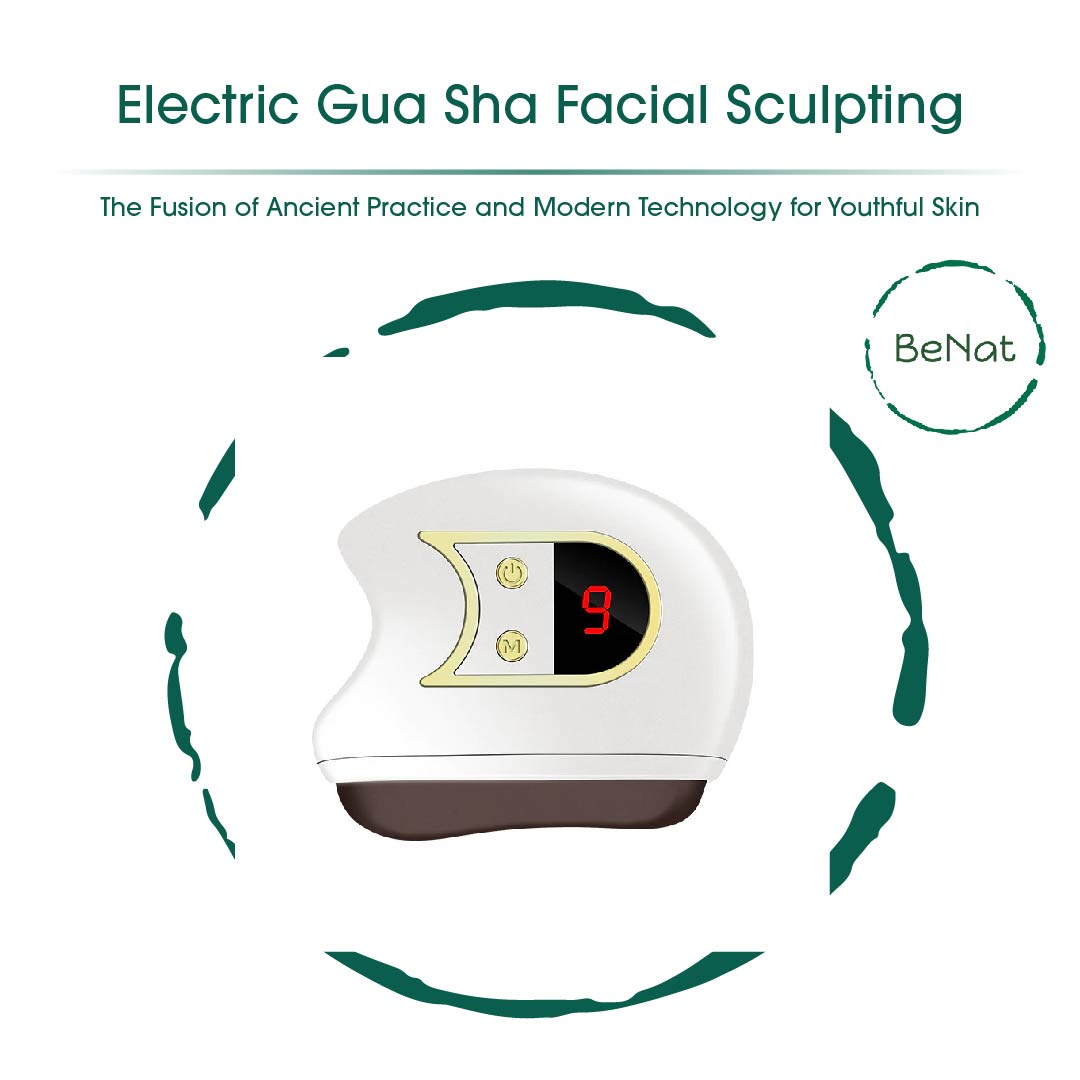 Lift, Sculpt & Glow Toolkit -Set of 3 LED Therapy, Electric Gua Sha & Microcurrent Toning Device for Radiant Skin-1