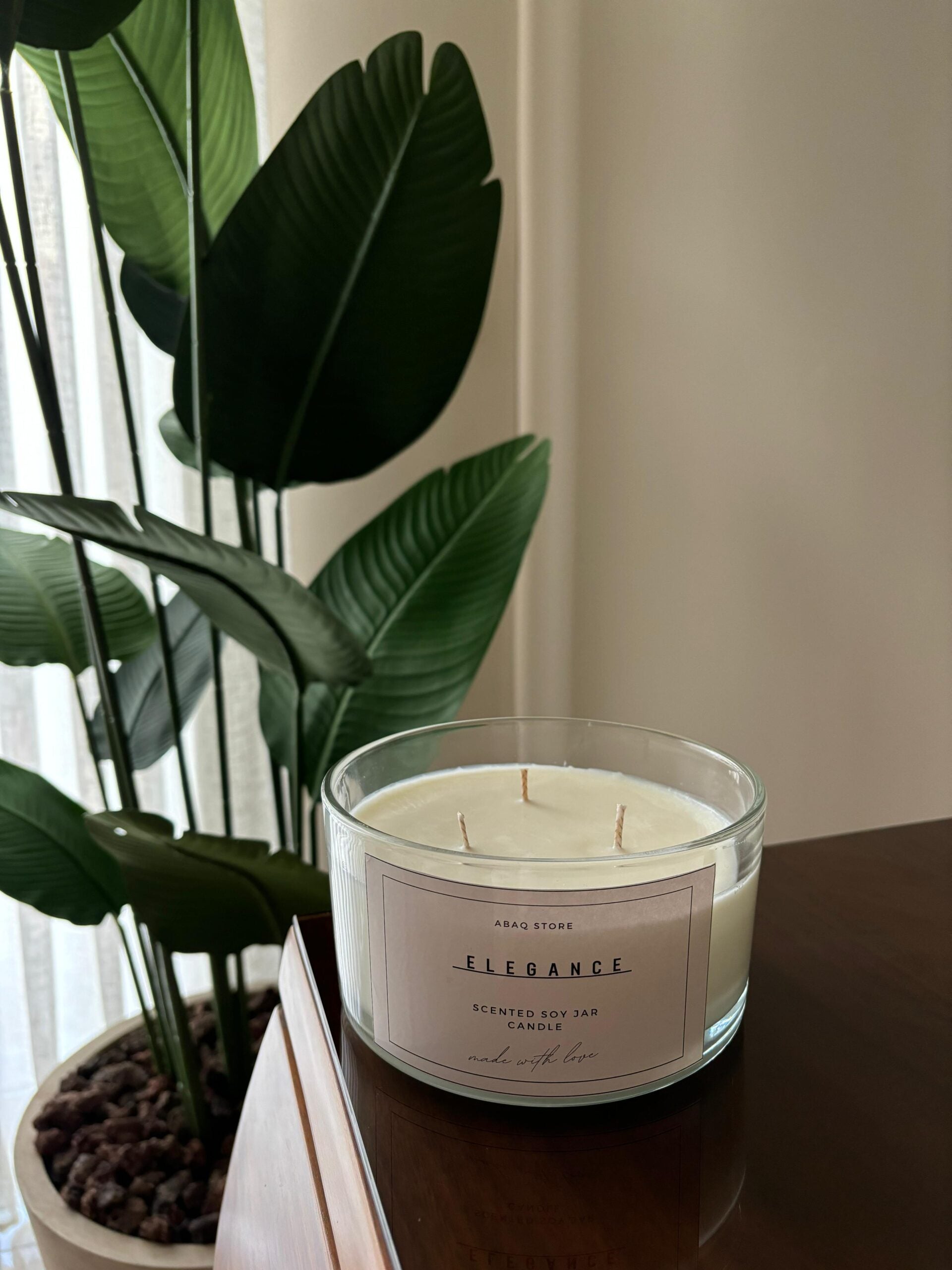 Elegance large Candle jar