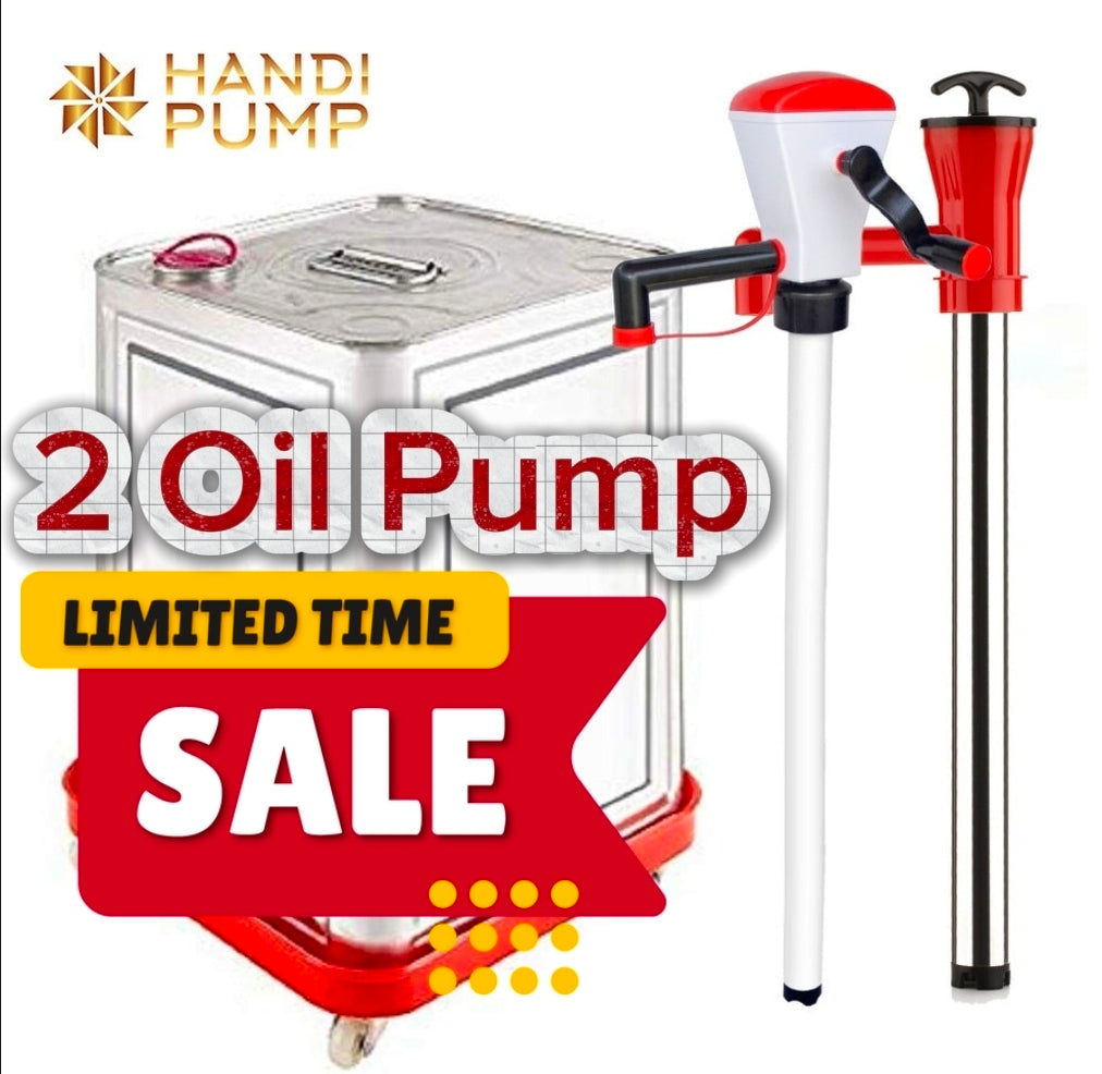 Manual Hand olive Oil Pump / Kitchen Cooking Oil Pump / Liquid Transfer Oil Dispenser Pump for 15 Kg Tin