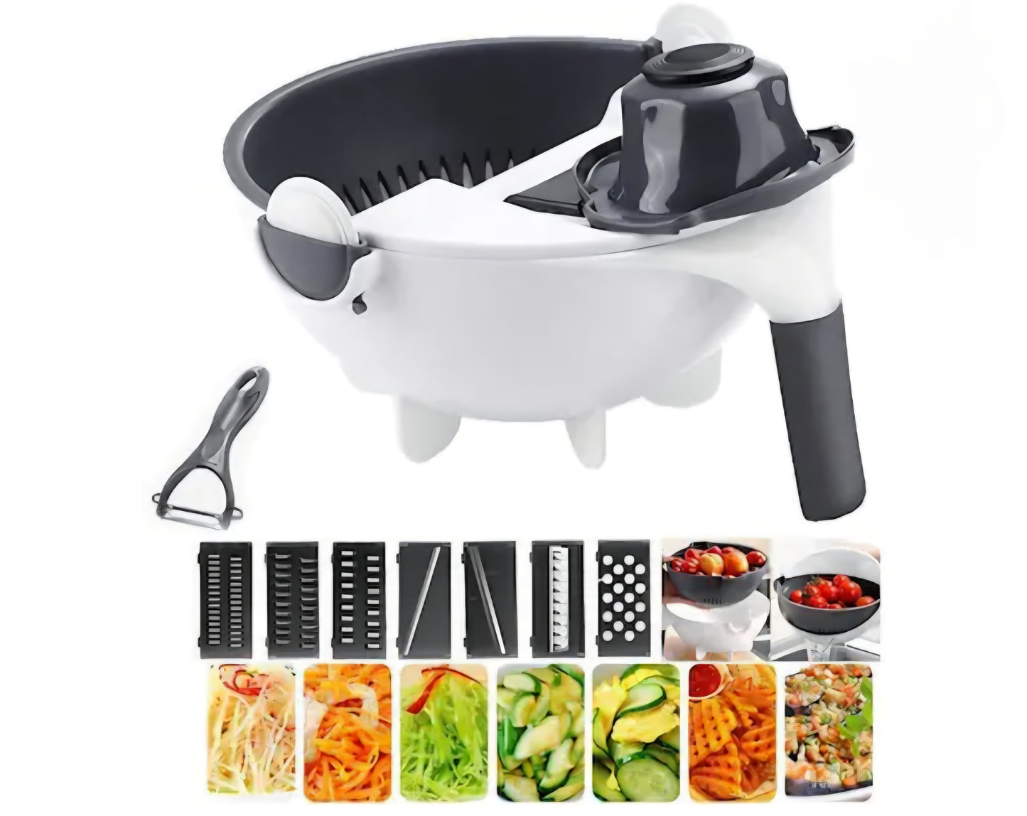 Vegetables cutter 9 in 1
