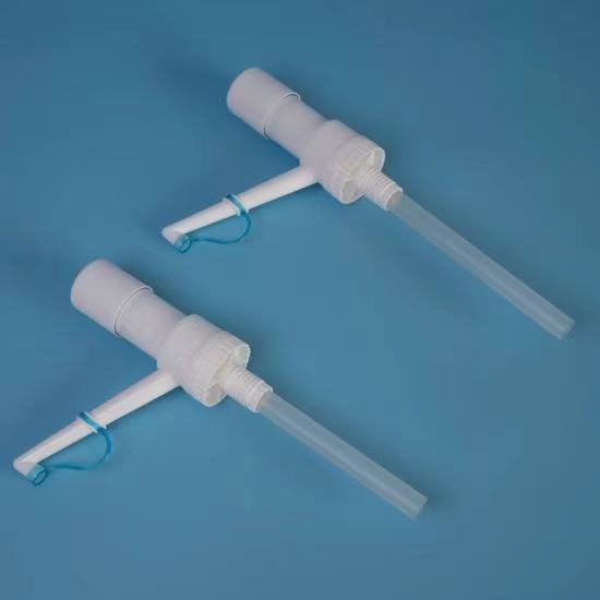30cc White Plastic Food Grade Syrup Dispenser Pump with Anti-Theft Design – High Output Lotion Pump for Bottles