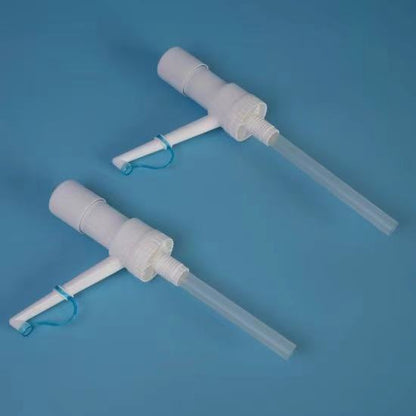 30cc White Plastic Food Grade Syrup Dispenser Pump with Anti-Theft Design – High Output Lotion Pump for Bottles