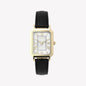 Timex Women's Gold-Tone, Black Leather | TW2Y71900