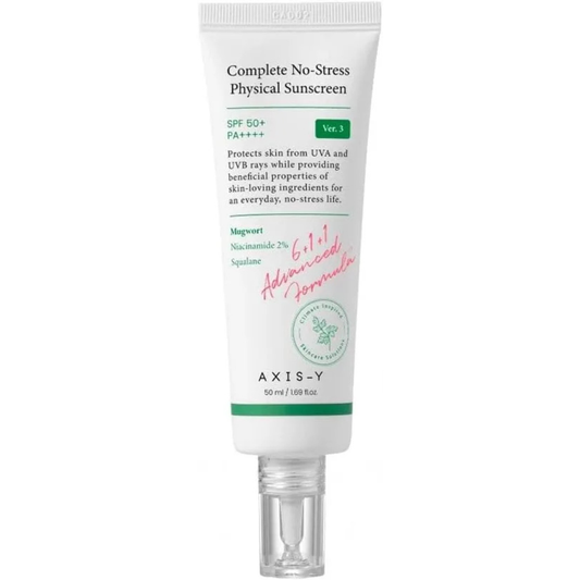 Complete No Stress Physical Sunscreen, White