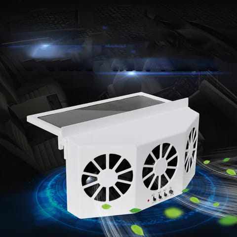 Rechargeable  Solar Car Window Ventilation cooler