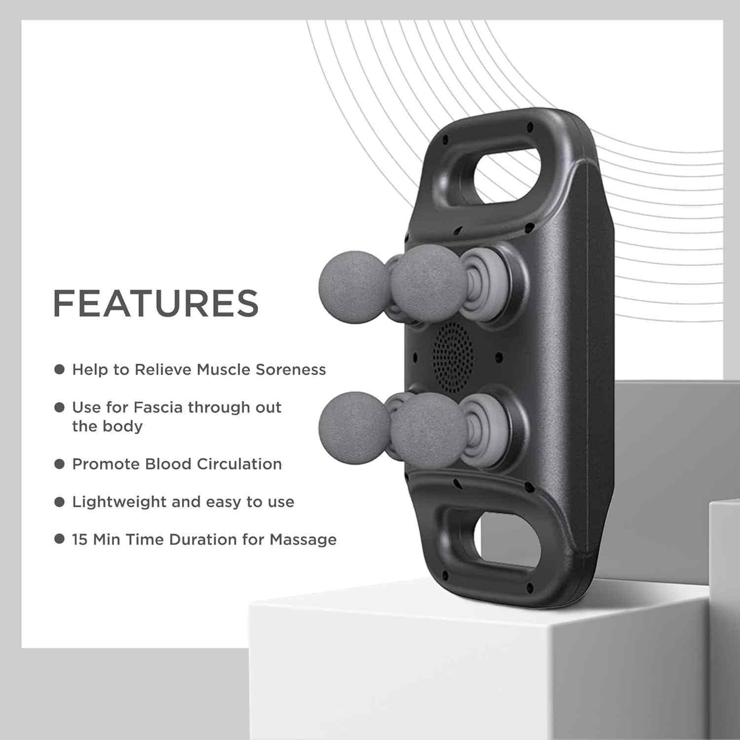 4 Heads Massager Machine for Pain Relief