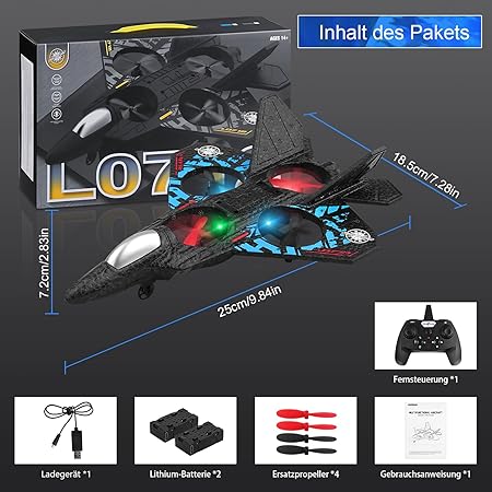 Remote Controlled Aeroplane  L0712