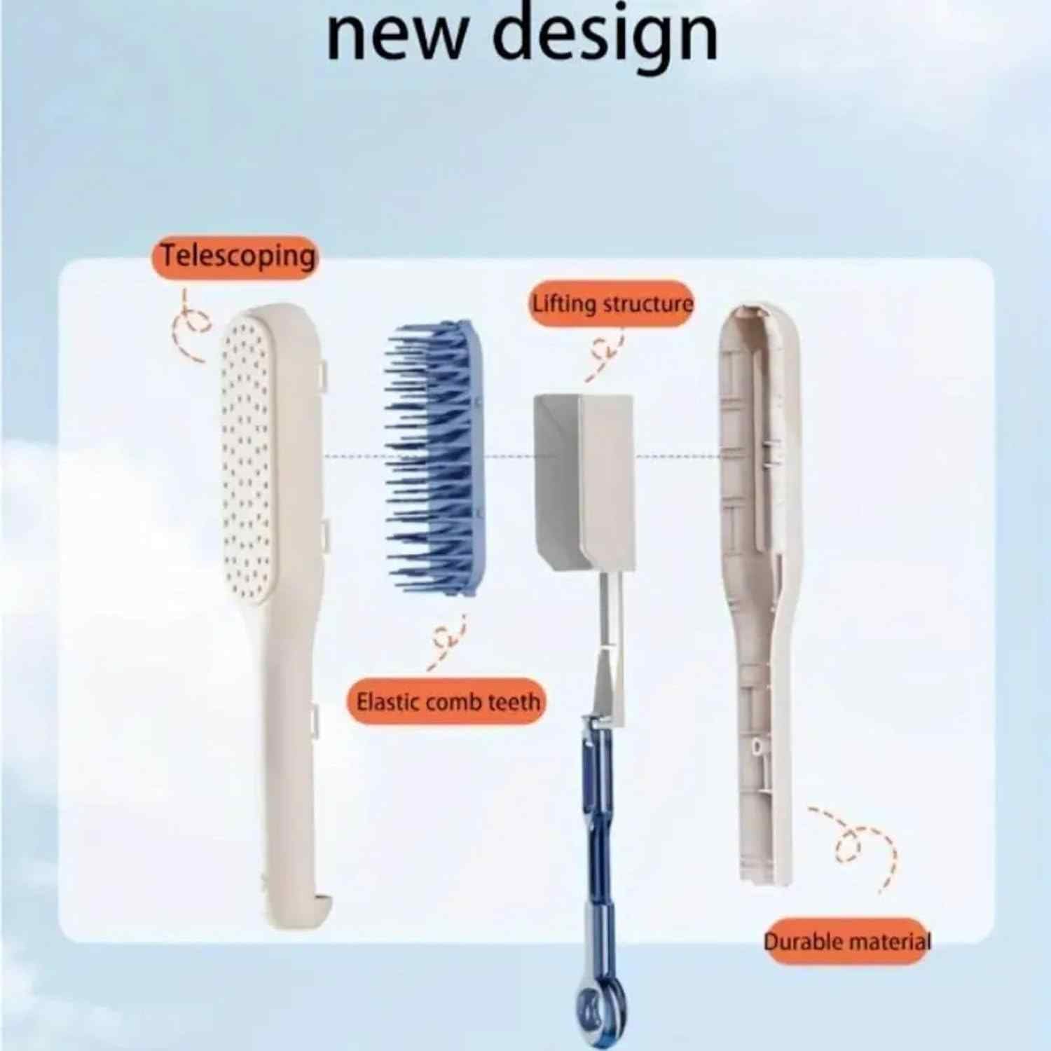 Self Cleaning Hair Brush