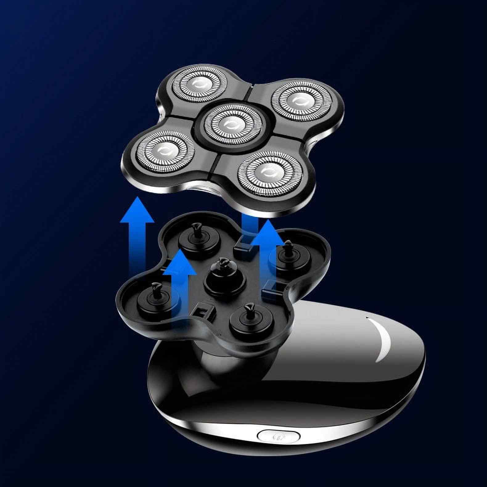 Waterproof Electric Head Shaver