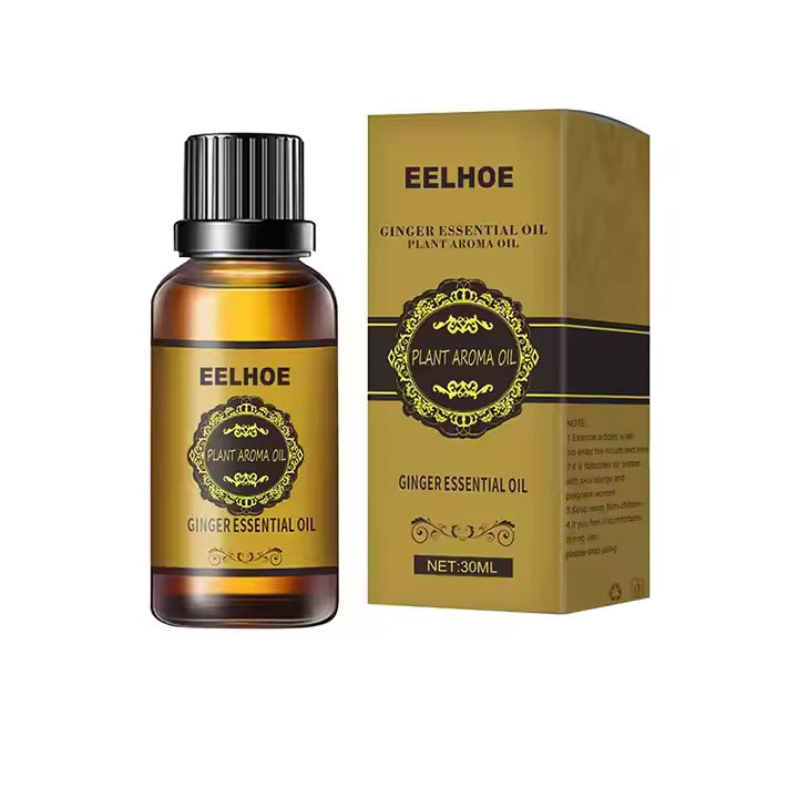 Pure ginger essential oil