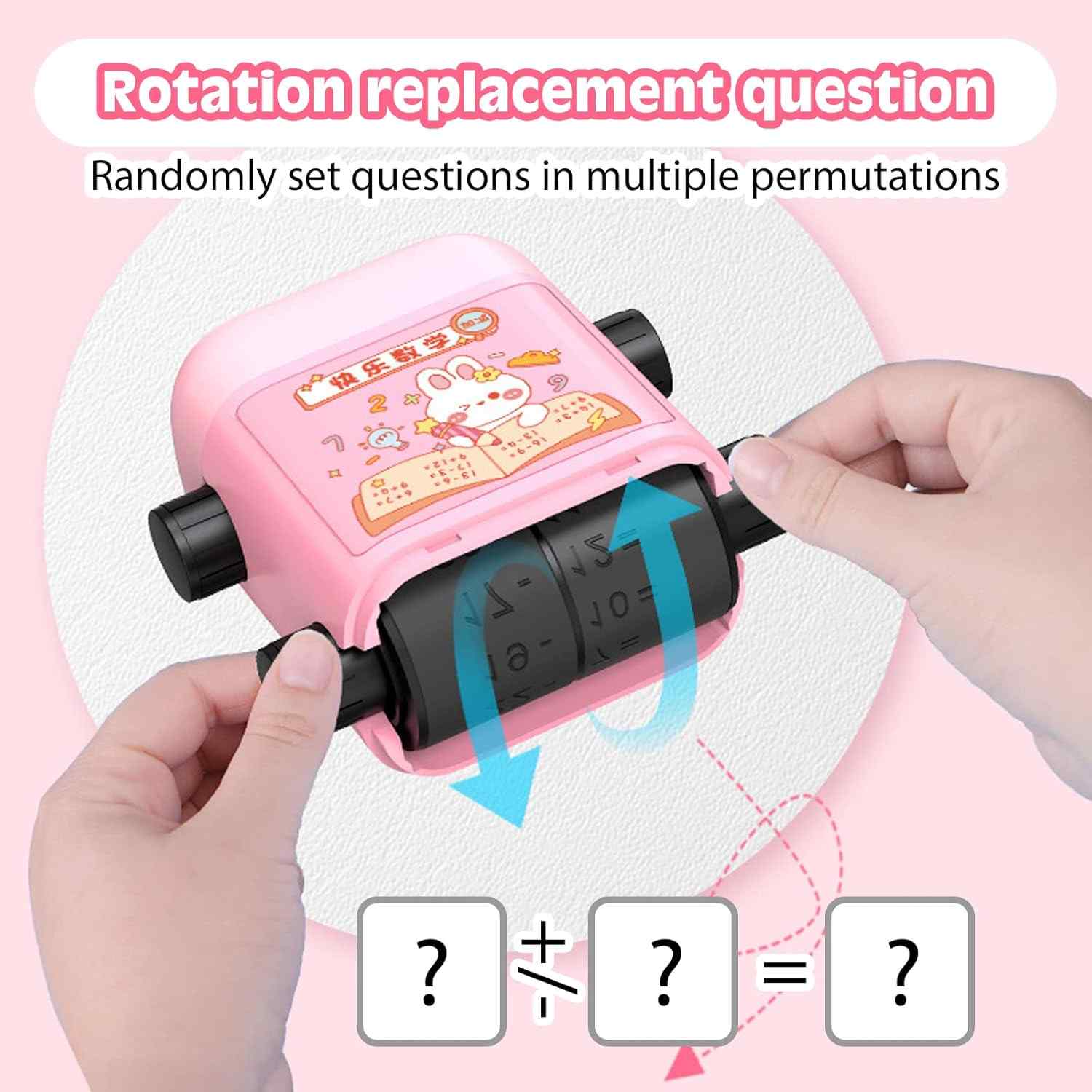 Reusable Math Roller Stamp