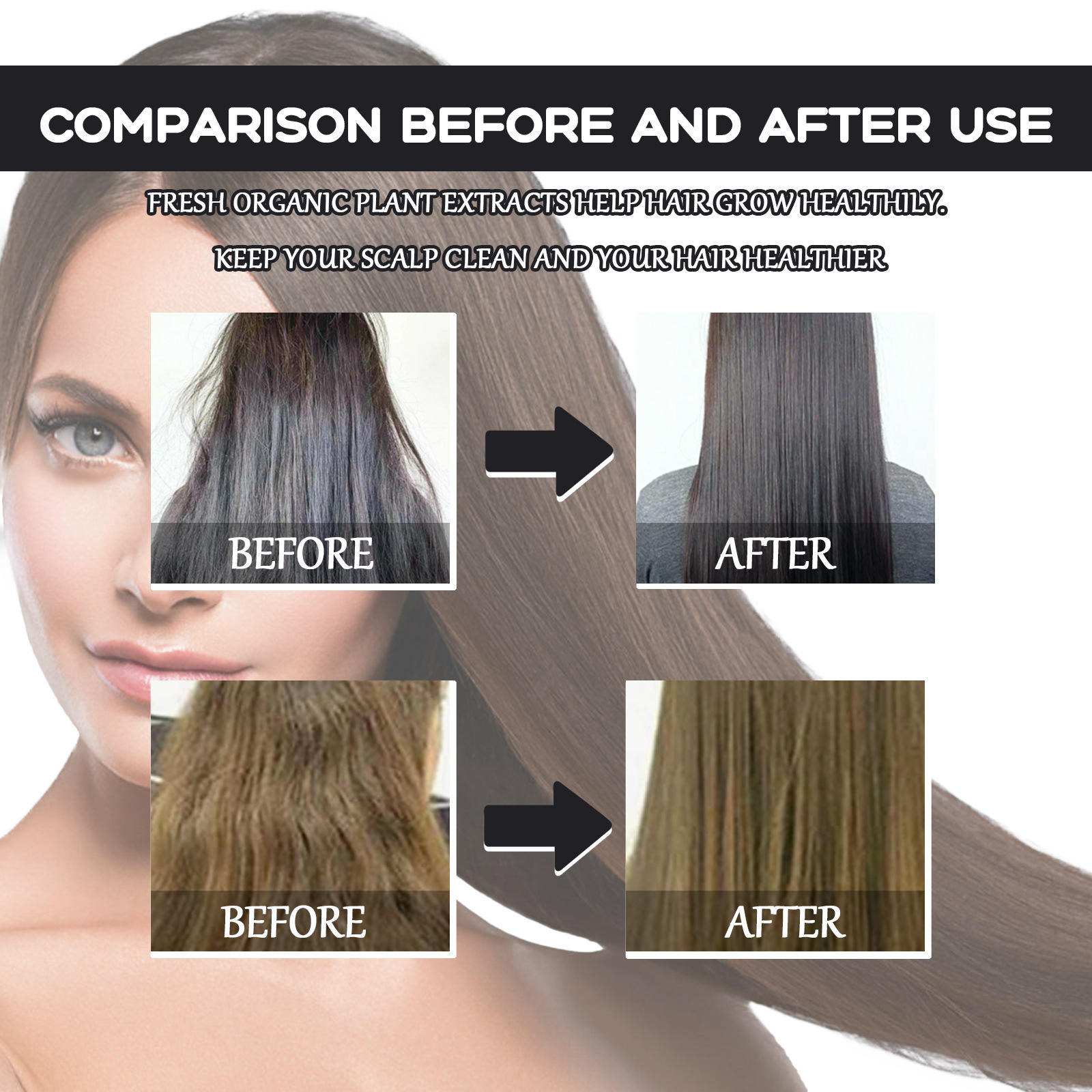 EELHOE Morocco straight hair cream deep Moisturizing
