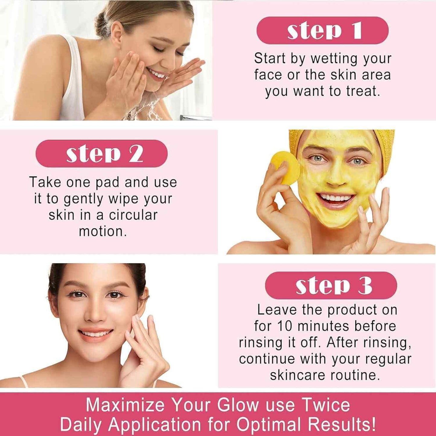 Turmeric Kojic Acid Pads