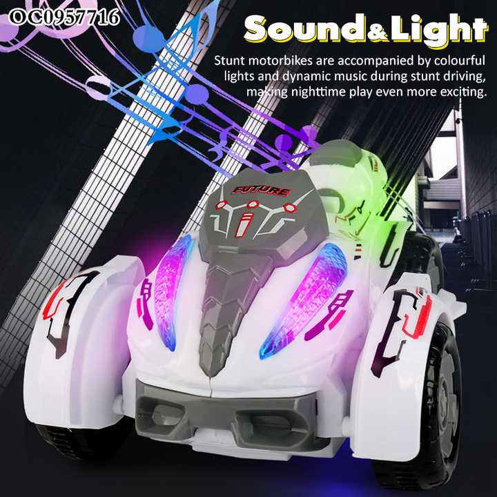 Rotation Battery Motorbike Toy
