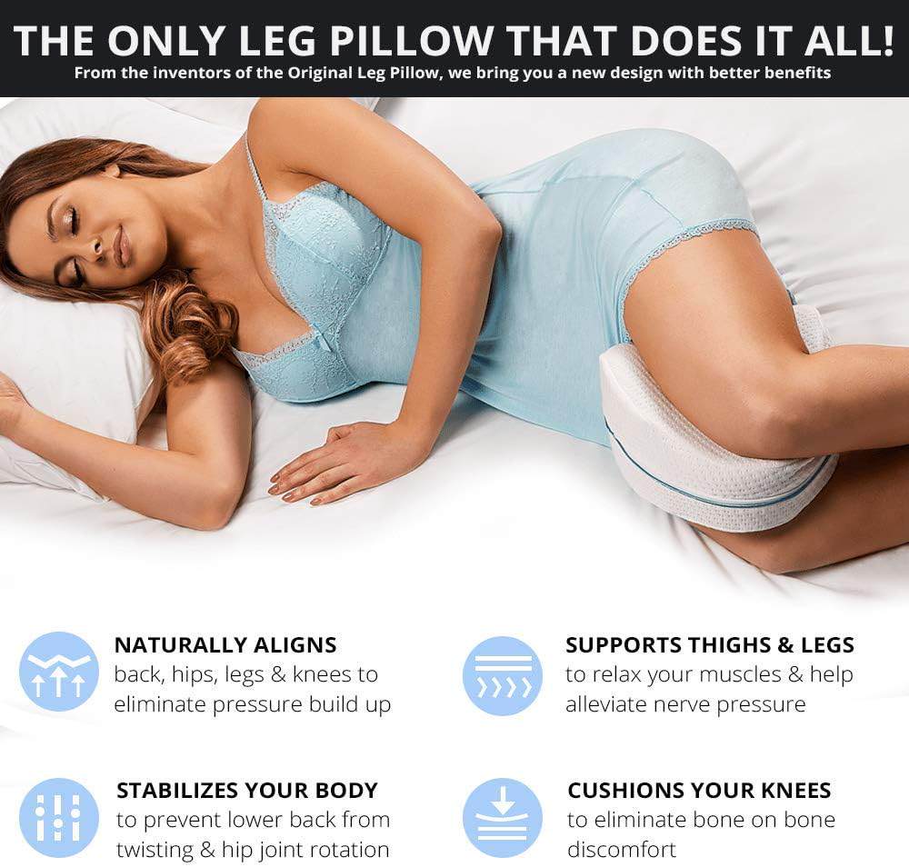 Leg & Knee Foam Support Pillow
