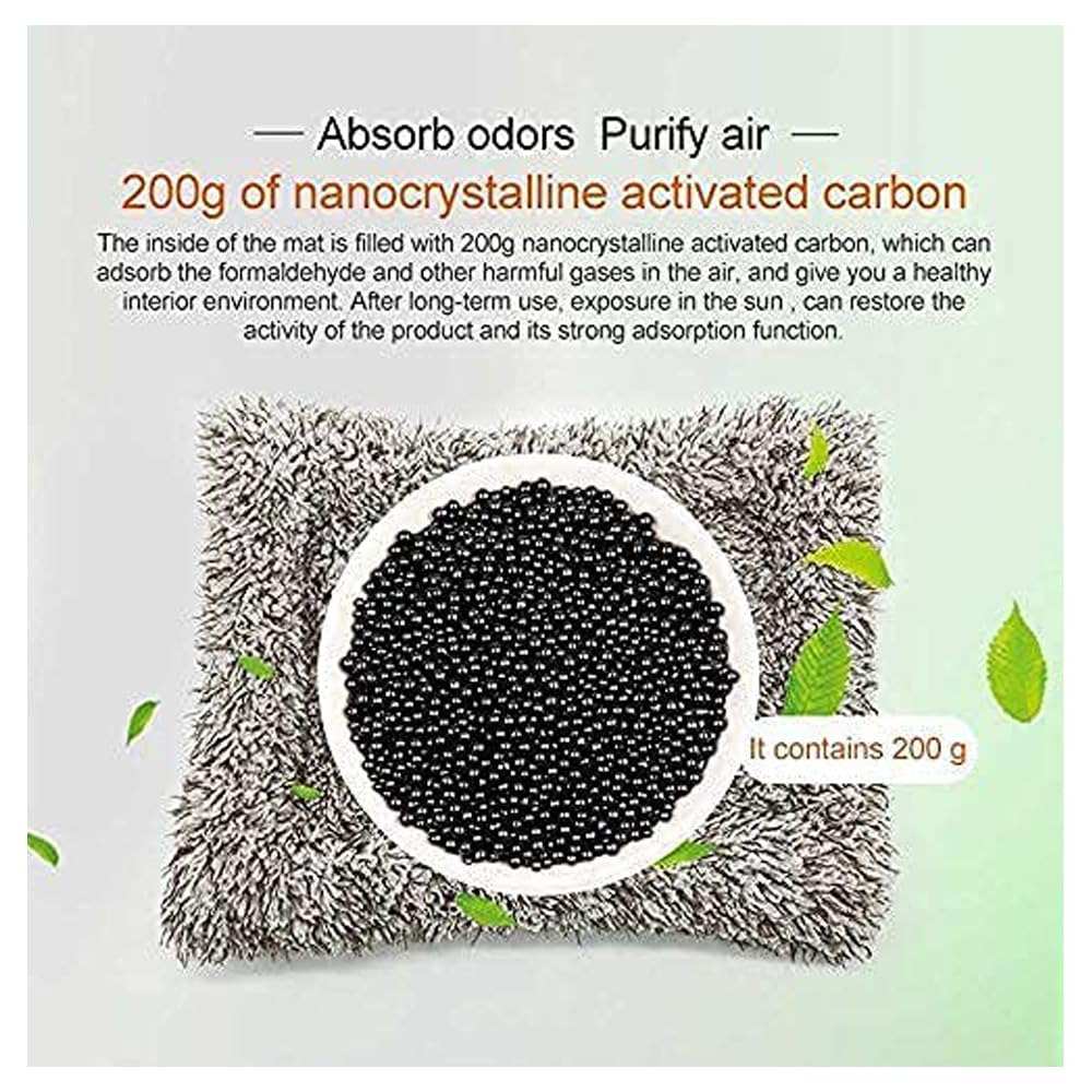 Sleeping Cute Cat for Car Dashboard and Home Decor with Activated Carbon