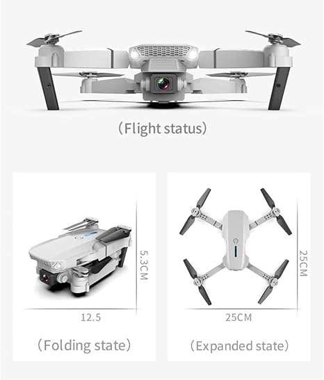 E88 4K 1080P HD Dual Camera