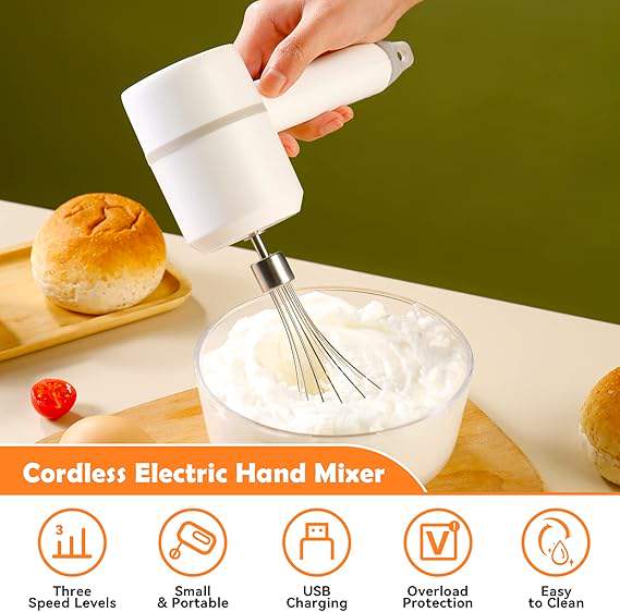 Wireless Electric Mixer