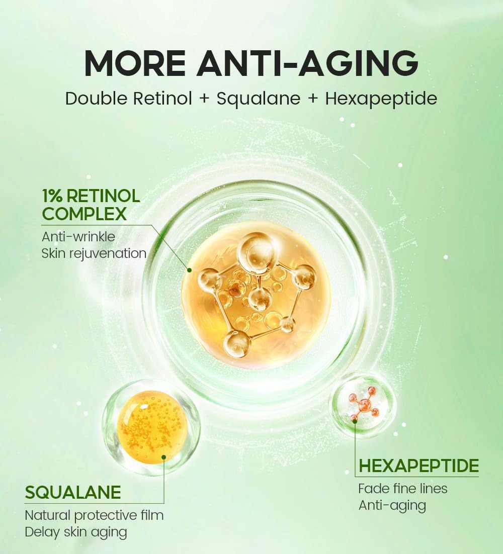 VIBRANT GLAMOÚR Anti-Aging  Serum Reduce Wrinkles & Fine Lines-1.02 fl.oz