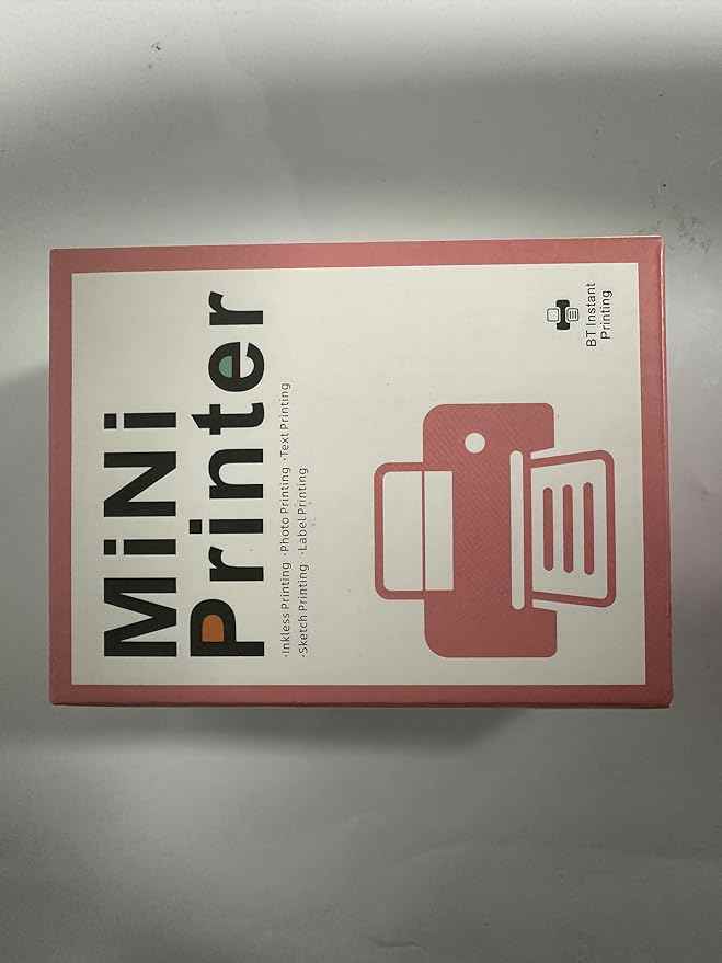 Portable Mini Pocket  Thermal Printer