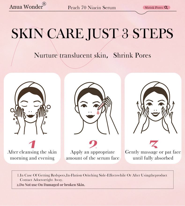 Anua Wonder Peach 70% Niacinamide Serum