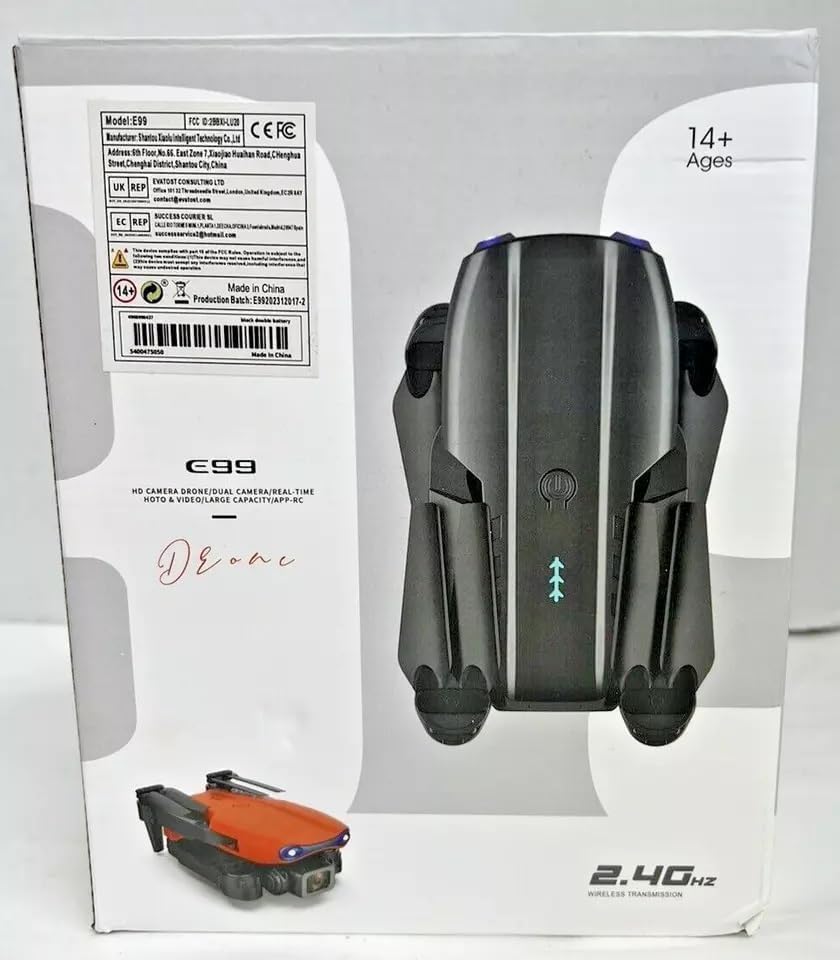 E99 PRO Mini Drone – 4K HD Dual Camera, Obstacle Avoidance, Foldable, Height Keep