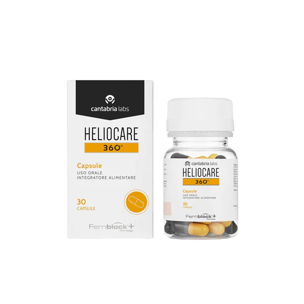 Heliocare 360 Oral Capsules Sunblock | Advanced Sun Protection & Anti-Aging