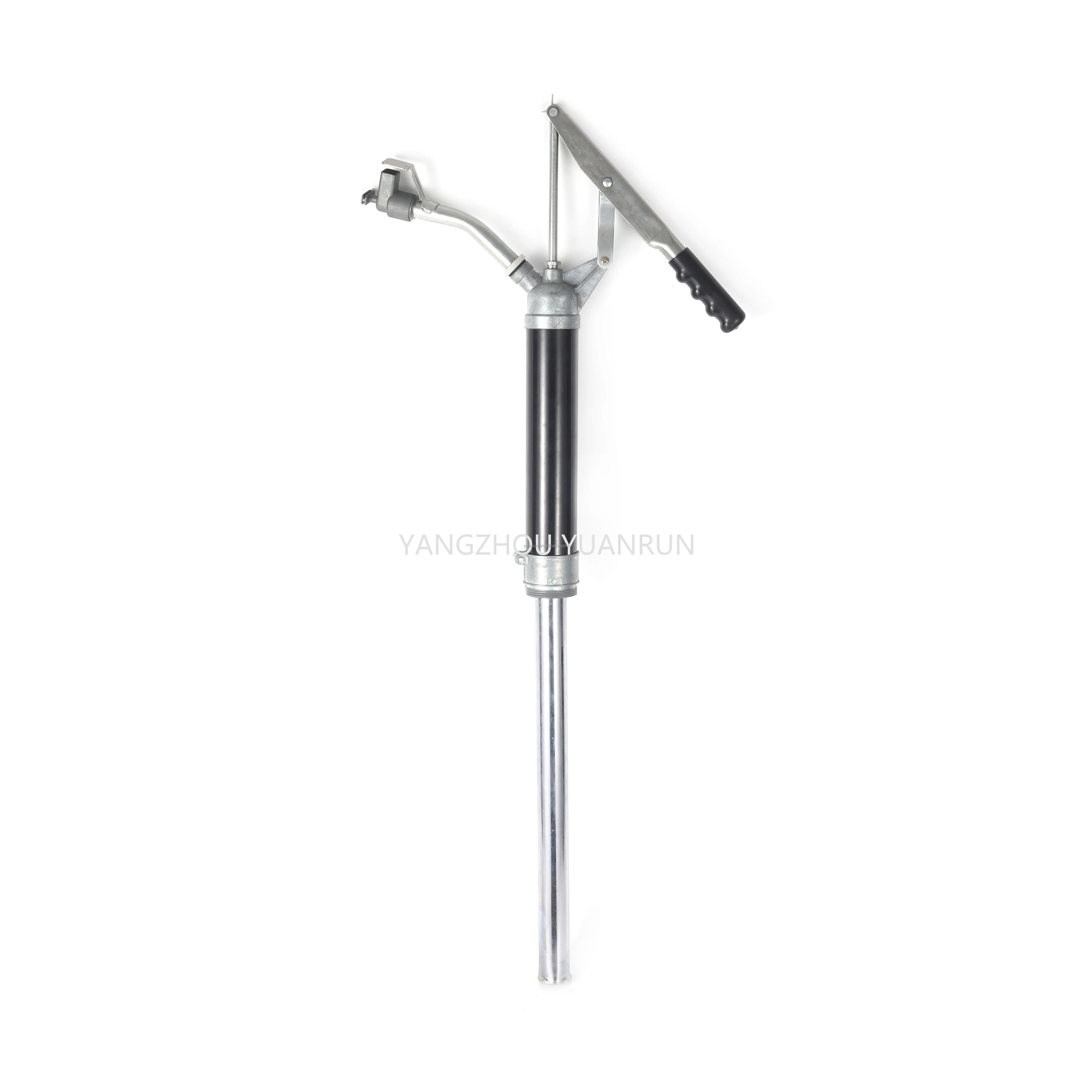 Lever Action Drum Pump for 5-55 Gallon Drums – Steel Hand Operated Oil Transfer Pump, 10oz Per Stroke – Yuanrun HTGP2001
