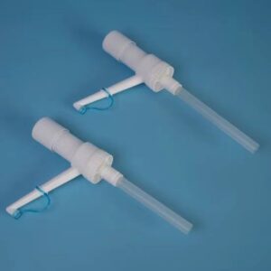 30cc White Plastic Food Grade Syrup Dispenser Pump with Anti-Theft Design – High Output Lotion Pump for Bottles - Image 2
