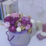 Flower candles bouquet
