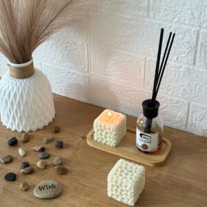 Honey Cube Candle
