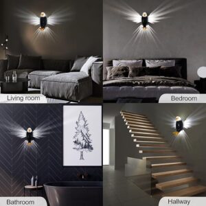 LED Bird Projection Eagle Wall Light Black - Image 2