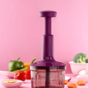 Axel Push Chopper – Stainless Steel Blades for Quick and Safe Chopping